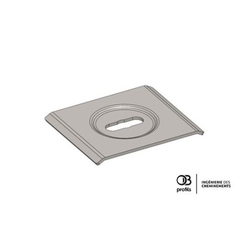 SUSPENSION CENTRALE TROU Ø 9 INOX 316 OB 650004